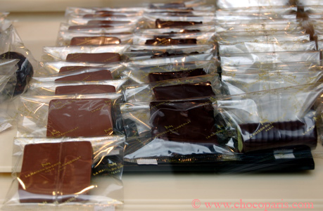 Chocolats ready to go at La Maison du Chocolat luxury chocolates
