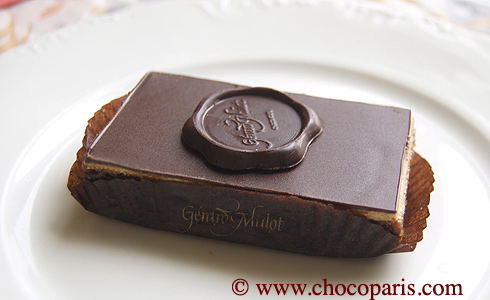 an opera cake from Gérard Mulot