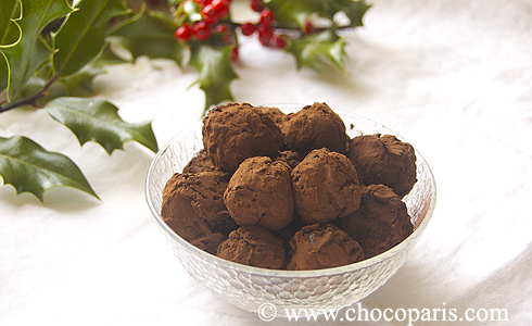 chocolate truffles