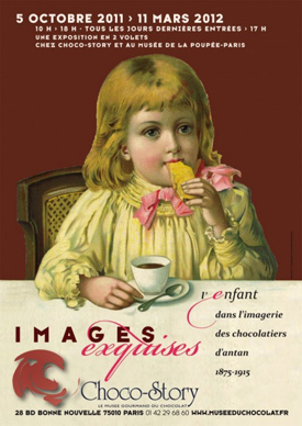 Images Exquises, an exhibit at Musée du Chocolat in Paris Images Exquises, an exhibit at Musée du Chocolat in Paris