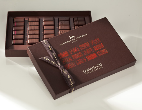 Tamanaco series of single-origin ganaches, from La Maison du Chocolat Tamanaco series of single-origin ganaches, from La Maison du Chocolat
