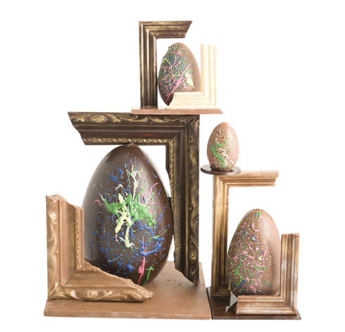 Easter chocolate art exhibit, by Jadis et Gourmande Easter chocolate art exhibit, by Jadis et Gourmande