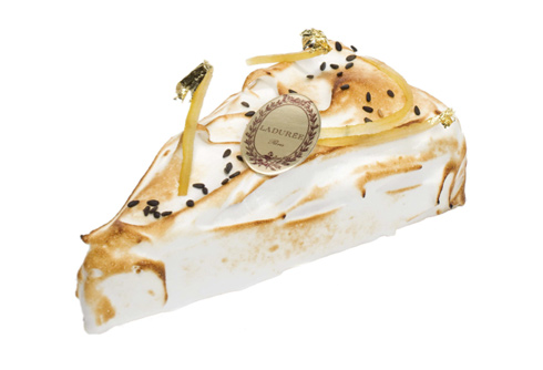 Polonaise au yuzu, a pastry from Ladurée