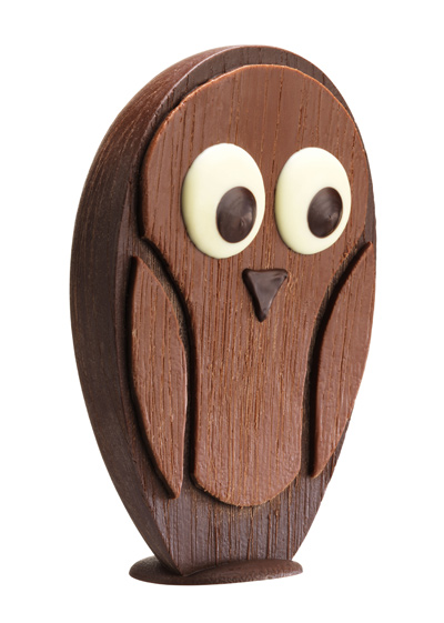 Chocolate owl, by Jean-Paul Hévin Chocolate owl, by Jean-Paul Hévin