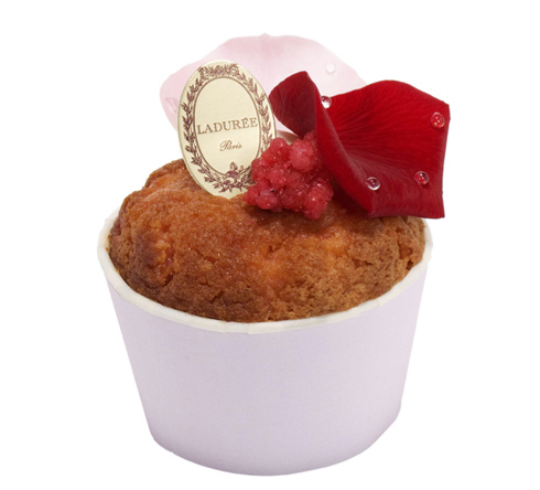 Petit cake à la rose, from Ladurée Petit cake à la rose, from Ladurée